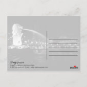 Singapore Merlion Briefkaart (Achterkant)