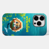 Singapore Merlion voor iPhone 14 Pro Hoesje (Achterkant (horizontaal))