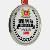 Singapore Metalen Ornament (Rechts)