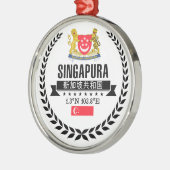 Singapore Metalen Ornament (Links)