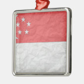 Singapore Metalen Ornament (Links)