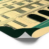 Singapore Minimalistisch Poster voor het reizen (Hoek)