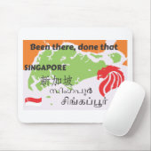 Singapore Muismat (Met muis)