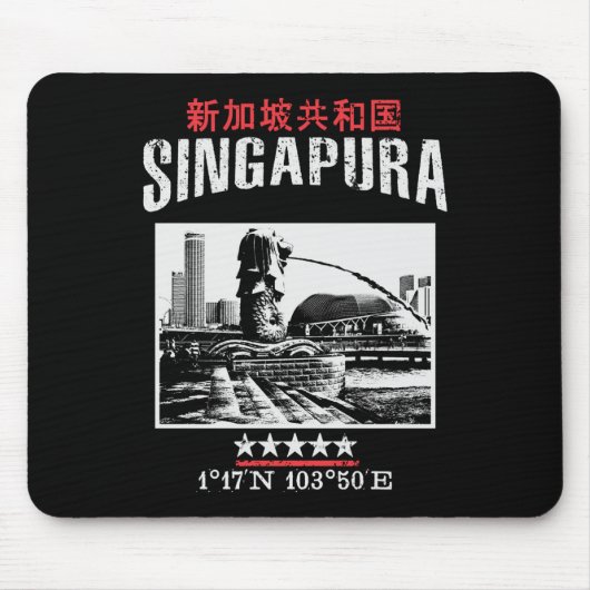 Singapore Muismat (Voorkant)