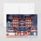 Singapore nacht briefkaart (Voorkant / Achterkant)