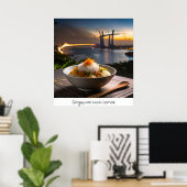 Singapore Nasi Lemak - Archiefprint Poster (Thuiskantoor)