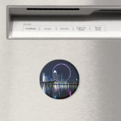 Singapore night skyline magneet (Insitu (Vaatwasser))