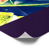 Singapore Orchid reist Zuidoost-Azië Poster (Hoek)