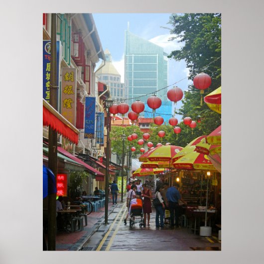 Singapore - oud en nieuw poster (Voorkant)