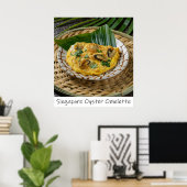 Singapore Oyster Omelet Archival Print (Thuiskantoor)