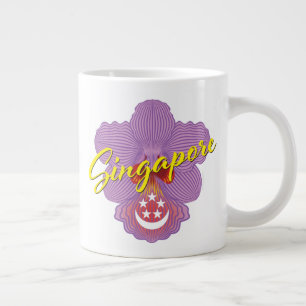 Singapore Patriot (Orchid) Grote Koffiekop