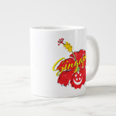 Singapore Patriots (Hibiscus) Grote Koffiekop (Voorkant rechts)