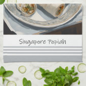 Singapore Popiah keukenhanddoek (Gevouwen)