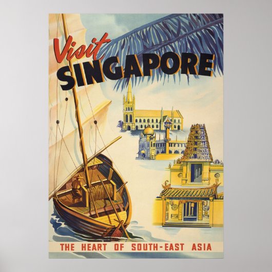SINGAPORE POSTER (Voorkant)