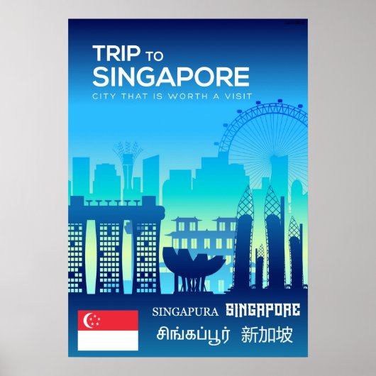 Singapore Poster (Voorkant)