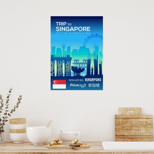 Singapore Poster (Keuken)