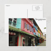 singapore quay briefkaart (Voorkant / Achterkant)