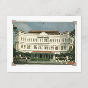 SINGAPORE RAFFLES HOTEL BRIEFKAART