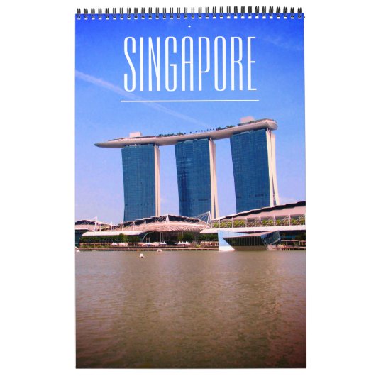 Singapore reizen kalender (Hoes)