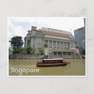 Singapore River Hotel Briefkaart