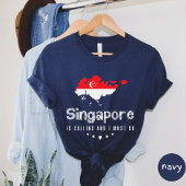 Singapore roept en ik moet naar T-shirt gaan