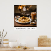 Singapore Roti Prata en de Tarik Archival print (Keuken)