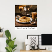 Singapore Roti Prata en de Tarik Archival print (Thuiskantoor)