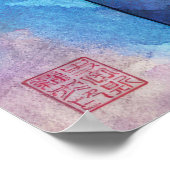 Singapore Satay Verkoper - Grote archiefdruk Poster (Hoek)