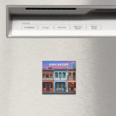 Singapore Shophouses Reizen Magneet (Insitu (Vaatwasser))