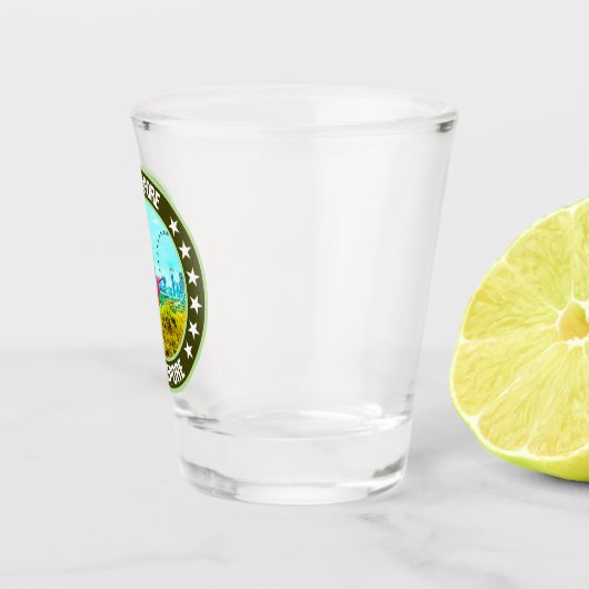 Singapore Shot Glas (Rechts)