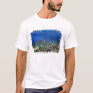 Singapore Silhouet bij nacht, Singapore T-shirt