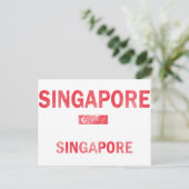 Singapore Singapore Design Briefkaart (Staand voorkant)