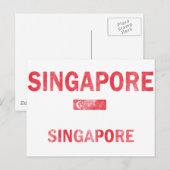 Singapore Singapore Design Briefkaart (Voorkant / Achterkant)