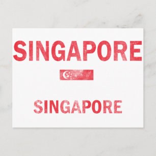 Singapore Singapore Design Briefkaart