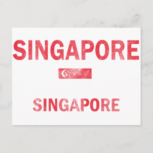 Singapore Singapore Design Briefkaart (Voorkant)