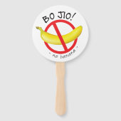 Singapore Singlish - Bo Jio - No Invite, No Banana Handwaaier (Achterkant)