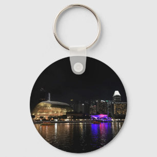 SIngapore Skyline #2 Sleutelhanger