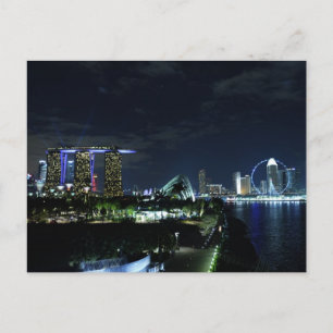 Singapore Skyline Briefkaart