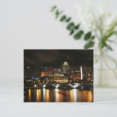 Singapore skyline briefkaart (Staand voorkant)