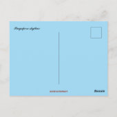 Singapore Skyline Briefkaart (Achterkant)