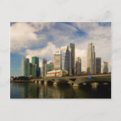 Singapore skyline briefkaart (Voorkant)