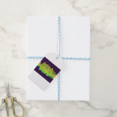 Singapore Skyline Cadeaulabel (Met Touw)