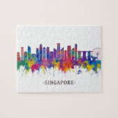 Singapore Skyline Legpuzzel (Horizontaal)