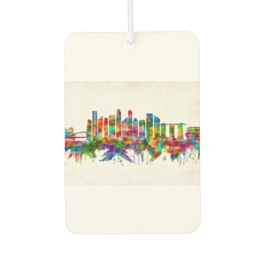 Singapore Skyline Luchtverfrisser (Voorkant)