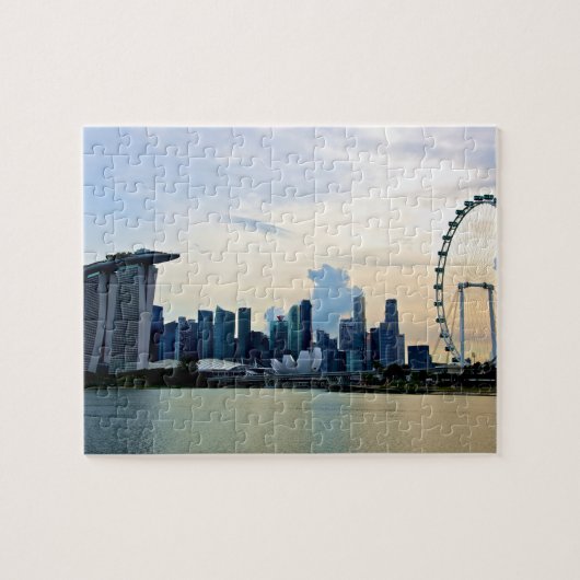 Singapore Skyline per dag Legpuzzel (Horizontaal)