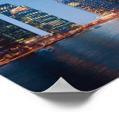 Singapore Skyline Poster (Hoek)