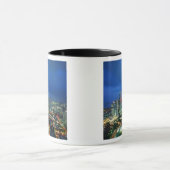 Singapore Skyline 's nachts, Singapore Mok (Midden)