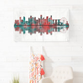 Singapore Skyline Spandoek (Insitu)