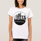 Singapore Skyline T-shirt (Voorkant)