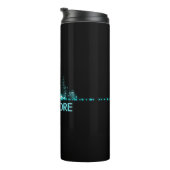 Singapore Skyline Thermosbeker (Geroteerd rechts)